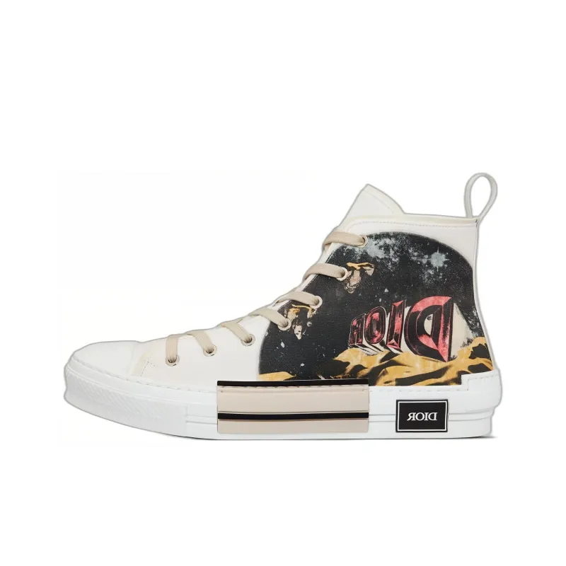 DIOR B23 High Top AsteroDIOR White-0