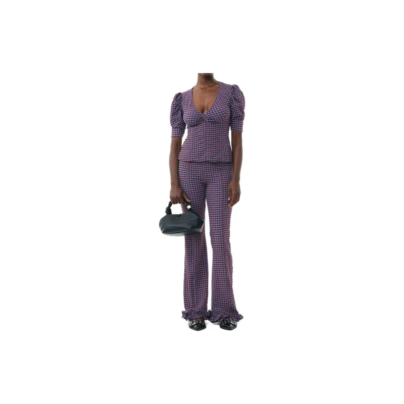 GANNI Bou Twisted Handle Small Shoulder Bag-3