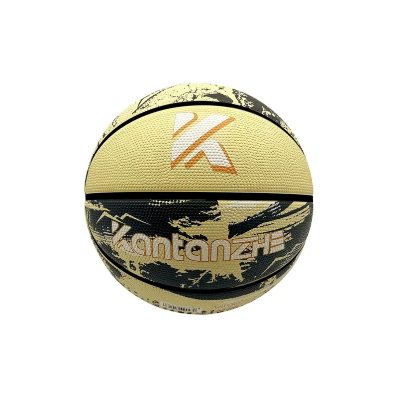 KANTANZHE Rubber Basketball Size 7 Training Unisex-5