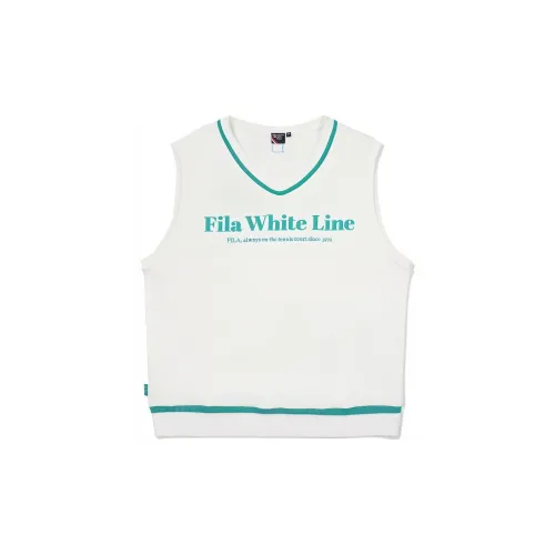 FILA Vests Unisex White