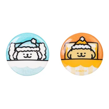 Line Puppies Pajama Theme Badge Combination Bag Decoration Badges