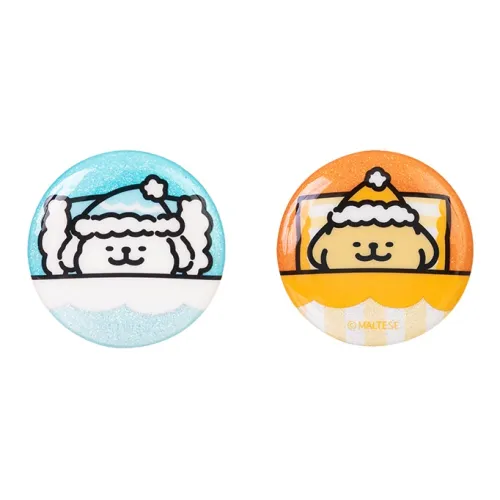 Line Puppies Pajama Theme Badge Combination Bag Decoration Badges