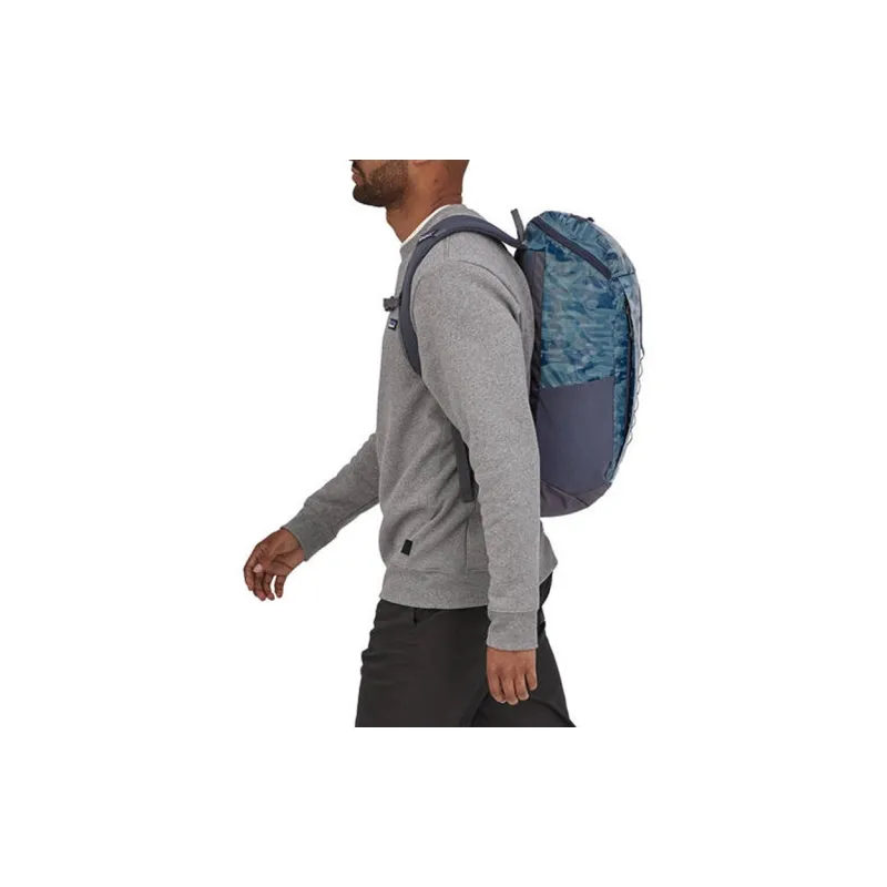 Patagonia Recycled Polyester Backpack Small Size Unisex Sea Blue-6