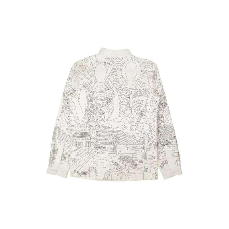 Who Decides War Shirt Men's White-1