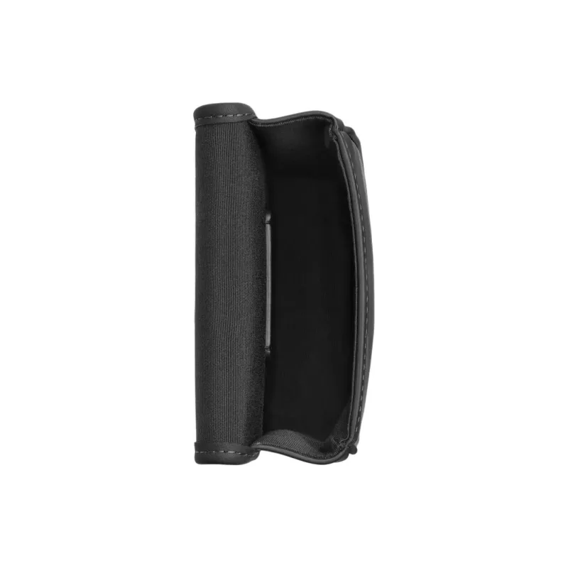 COACH Smooth Calf Leather Cell Phone Pouch Shoulder Bag Crossbody Bag Men's Black-2