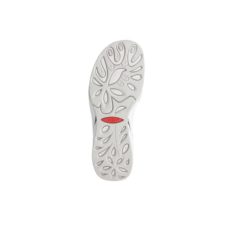 MBT Beach Sandals Women's White Gray-4