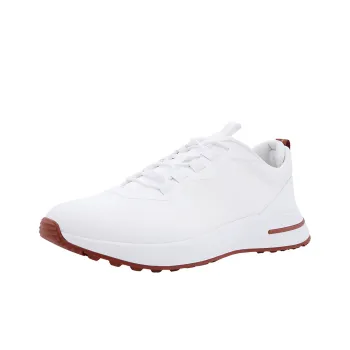 Loro Piana Low Top Casual Shoes Men's White