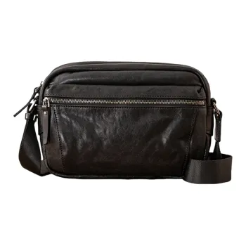 Back step Crossbody Bags Black
