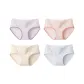 B Set-Multicolor Hem-Purple & Pink & Skin & Blue (4 Pack)