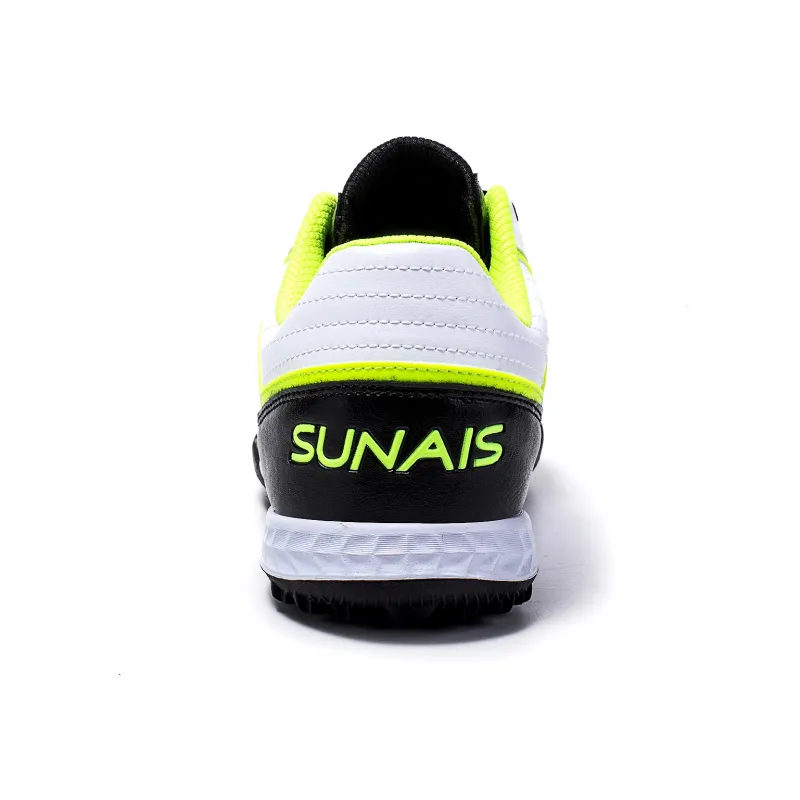SUNAIS Soccer Shoes Unisex Low Top Black/Yellow-3