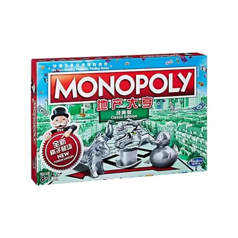 Hasbro Real Estate Tycoon Game Board Games-3