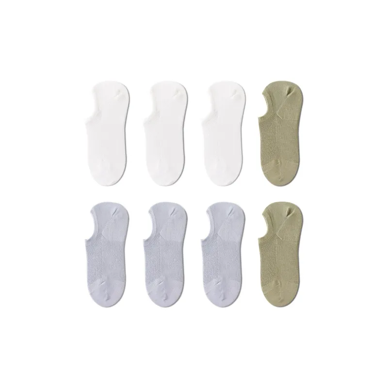 MIIOW No-Show Socks Men's 8 Pack-7