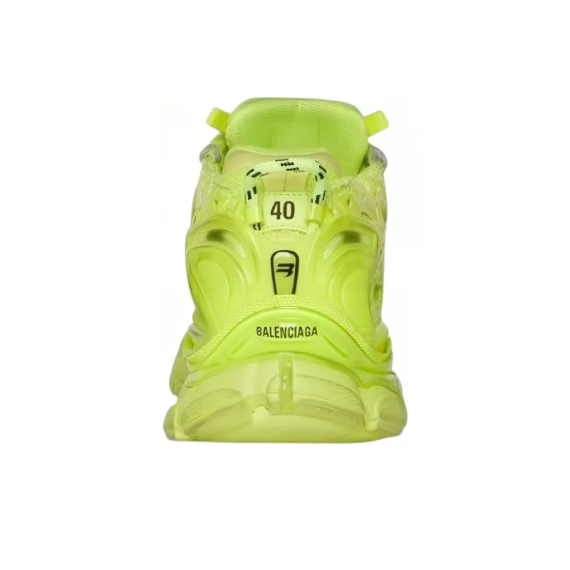 Balenciaga Women's Runner Sneaker 'Fluo Yellow'-3
