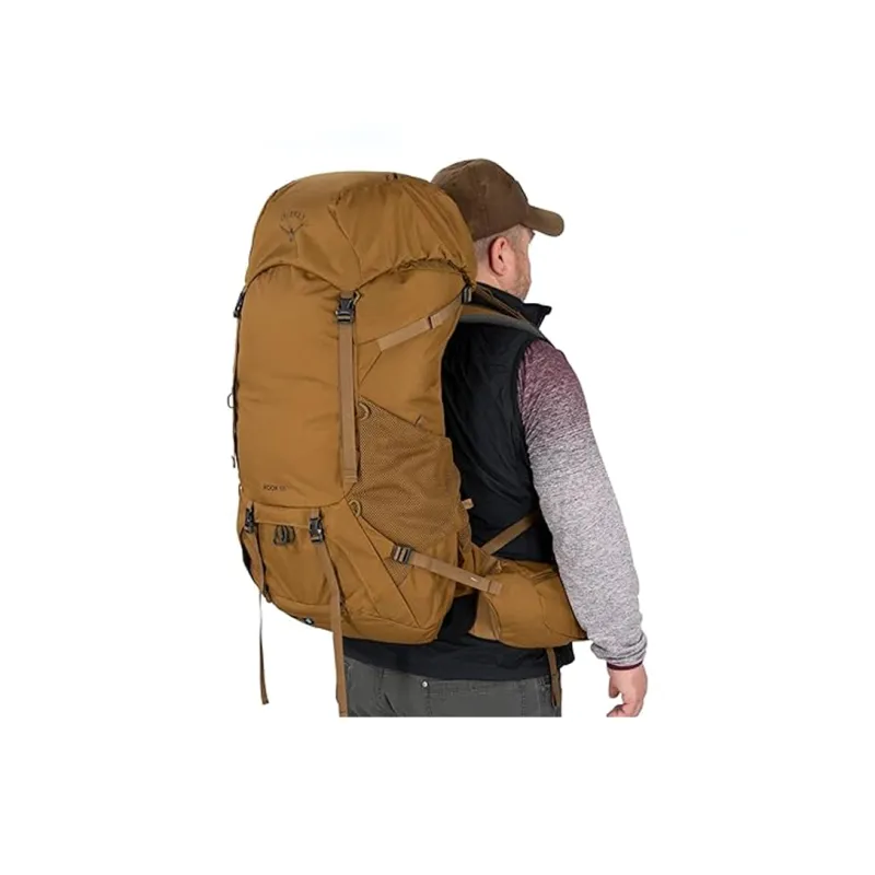 OSPREY Recycled Polyester Backpack Regular Unisex Brown-4