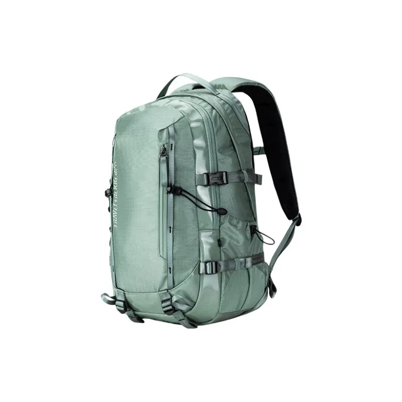 Anta Polyester Outdoor Baichuan Mountaineering Bag, Backpack Unisex Ethereal Green-1