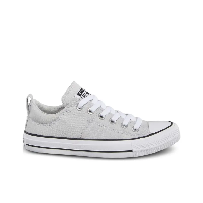 Converse Chuck Taylor All Star Anti Slip Wear Resistant Low Top Canvas Shoes Women's Gray White-1