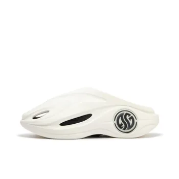 361° Whale Cruise 2 Slip Resistant Abrasion Resistant Wrap toe Slippers Unisex White
