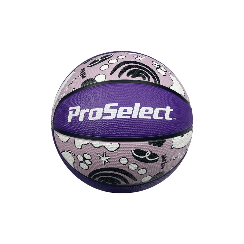 ProSelect Rubber Basketball Size 5 Ball Training Competition Unisex-6