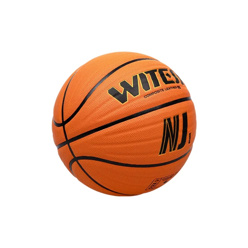 WITESS Microfiber Leather Basketball Orange Size 7 Training Unisex-5