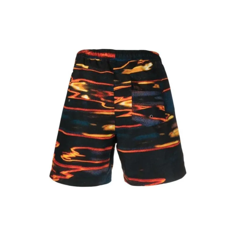 Blue Sky Inn Abstract print Swim Shorts-1