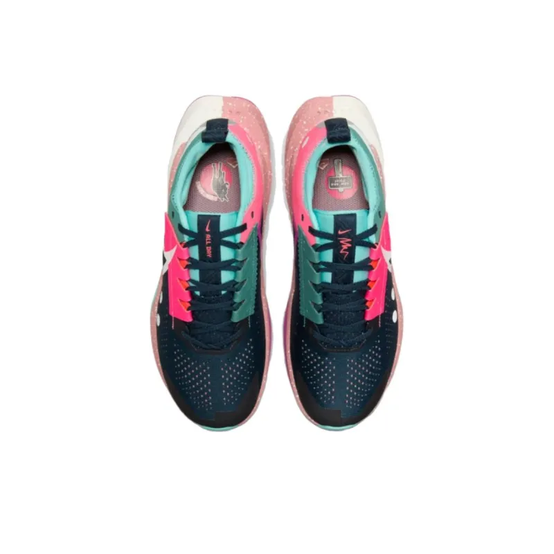Nike ZoomX Zegama 2 Armory Navy Green Frost Vivid Grape Sail Women's-4