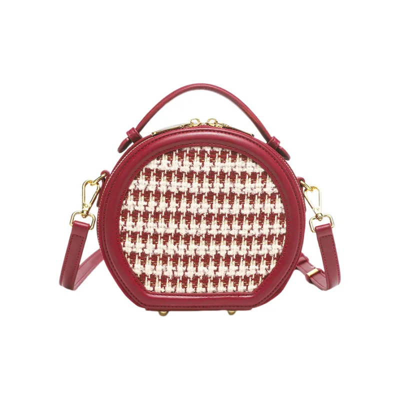 NATTY PU Handbag Regular Women's Red-10