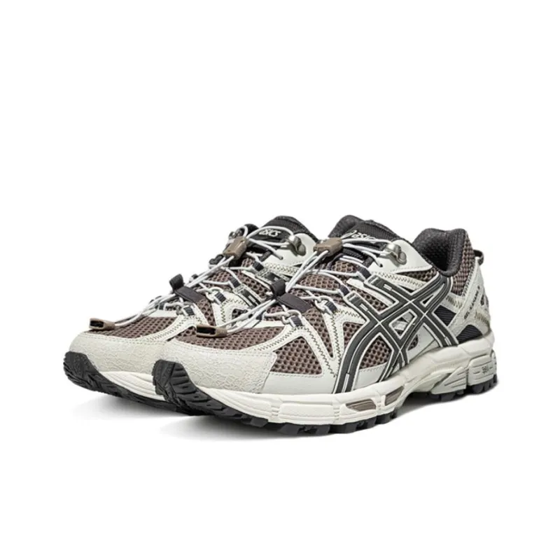 Asics Gel-Kahana 8 FL Durable Breathable Low-Top Trail Running Running Shoes Men's Brown Black-1
