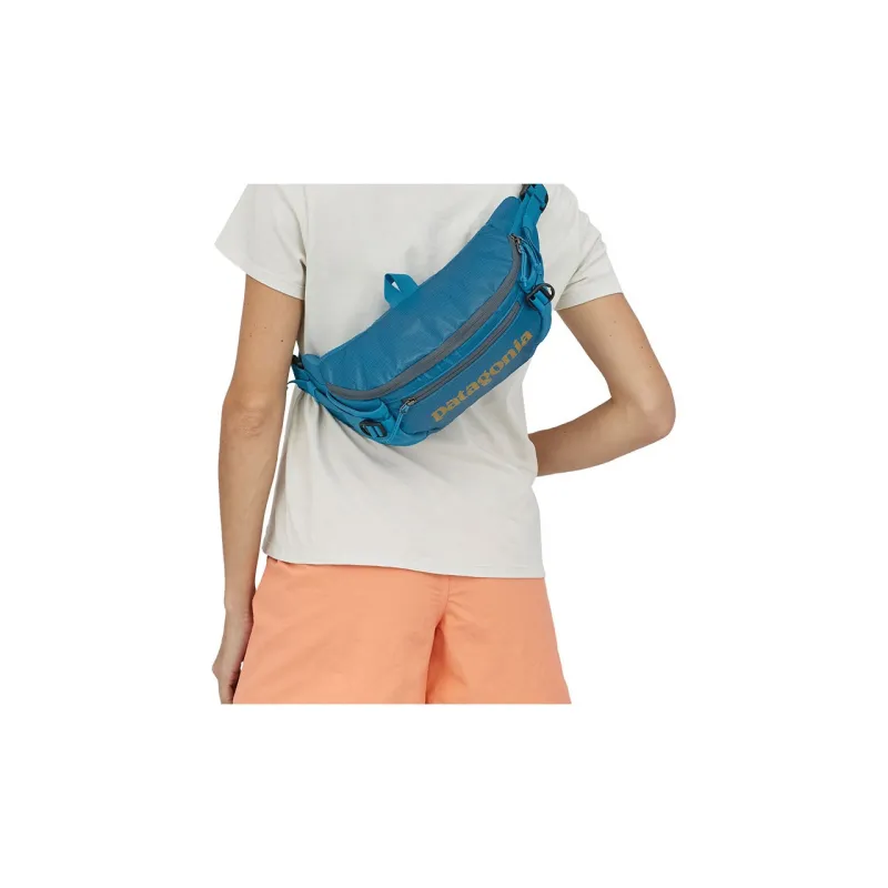 Patagonia Polyester Crossbody Bag, Fanny Pack Regular Unisex Python Blue-3