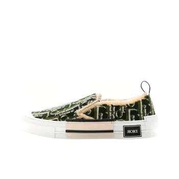 DIOR B23 Slip On 'DIOR Oblique Tapestry   Green'