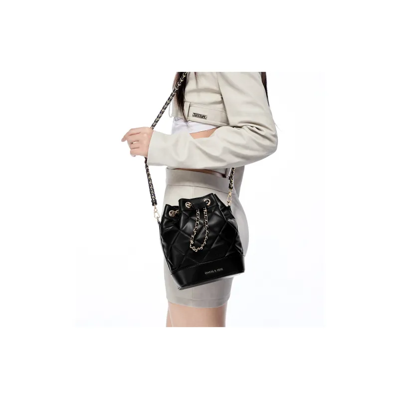 CHARLES&KEITH Glory Of Kings Collaboration Series Fabric Lantern Bag, Shoulder Bag Medium Size Women's Multicolor-9