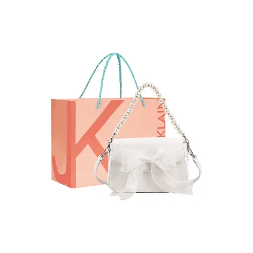 JANE KLAIN Synthetic Leather Handbag Shoulder Bag Crossbody Bag Regular Women's Pink/Black/White