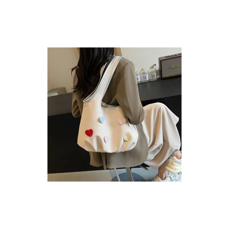 Barang Bear Canvas Tote Bag Shopping Bag Canvas Bag Shoulder Bag Unisex Multicolor-2