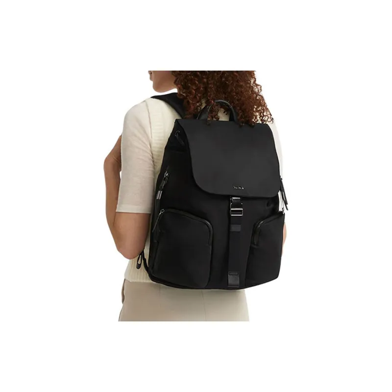 TUMI Voyageur Nylon Backpack Regular Unisex Black-4