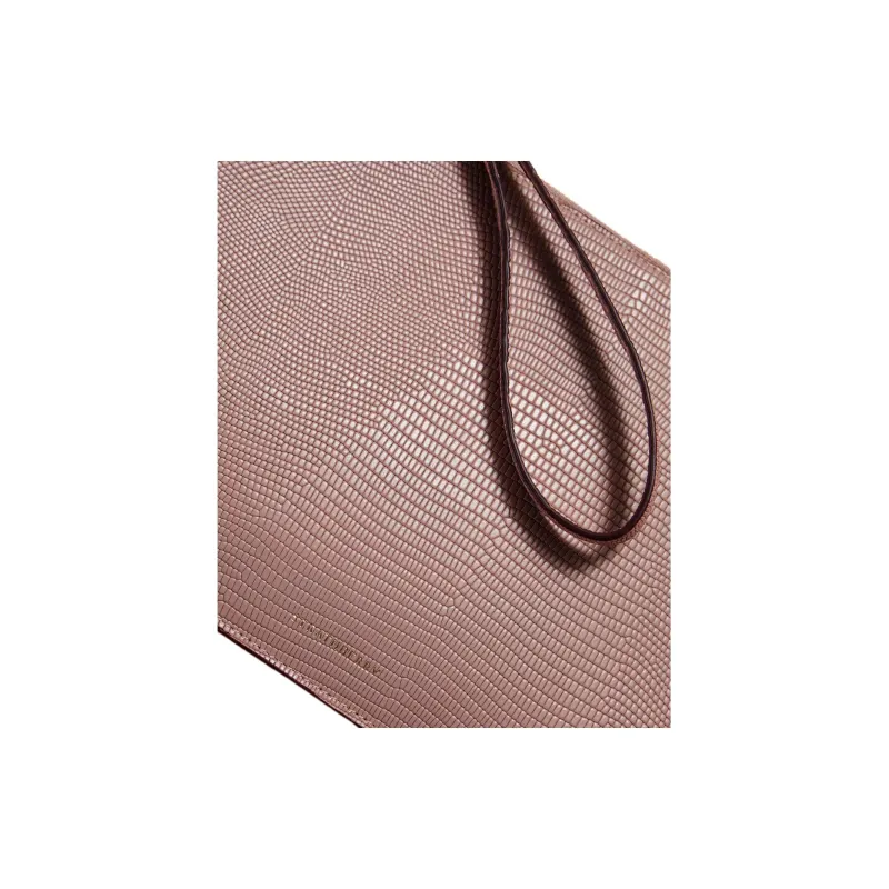Strathberry Calfskin One Shoulder Crossbody Clutches Regular Women's Rose Pink-4