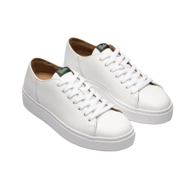 Paraboot Supernova Low-Top Skateboard Shoes Women's White-2