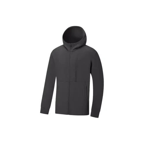 XTEP Variety Training Collection Jackets Men Tin Can Gray