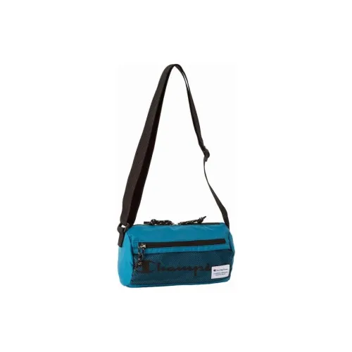 Champion Polyester Cylinder Crossbody Bag Shoulder Bag Unisex Blue