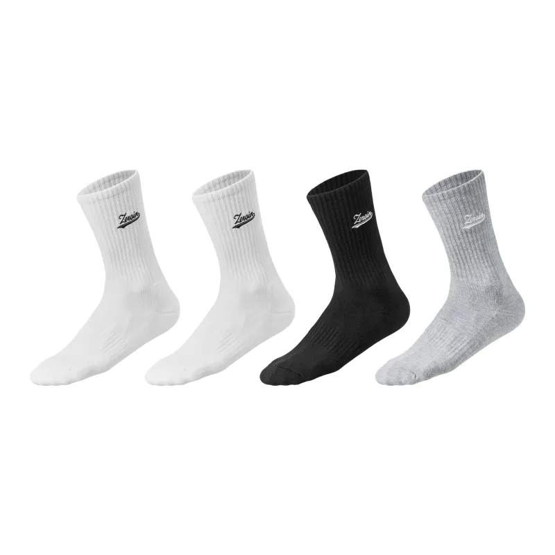 ZEROIN Mid Calf Socks Men's 4 Pack-36