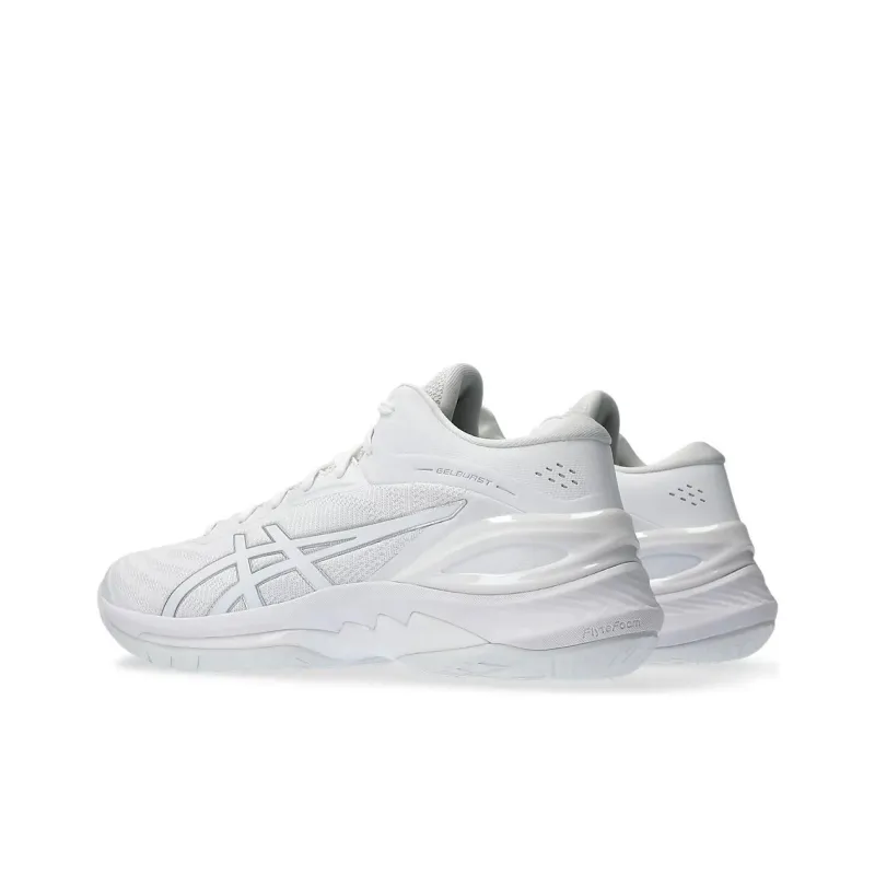 Asics Gel Burst 28 Anti Slip Wear Resistant Low Top Basketball Shoes Unisex White-3