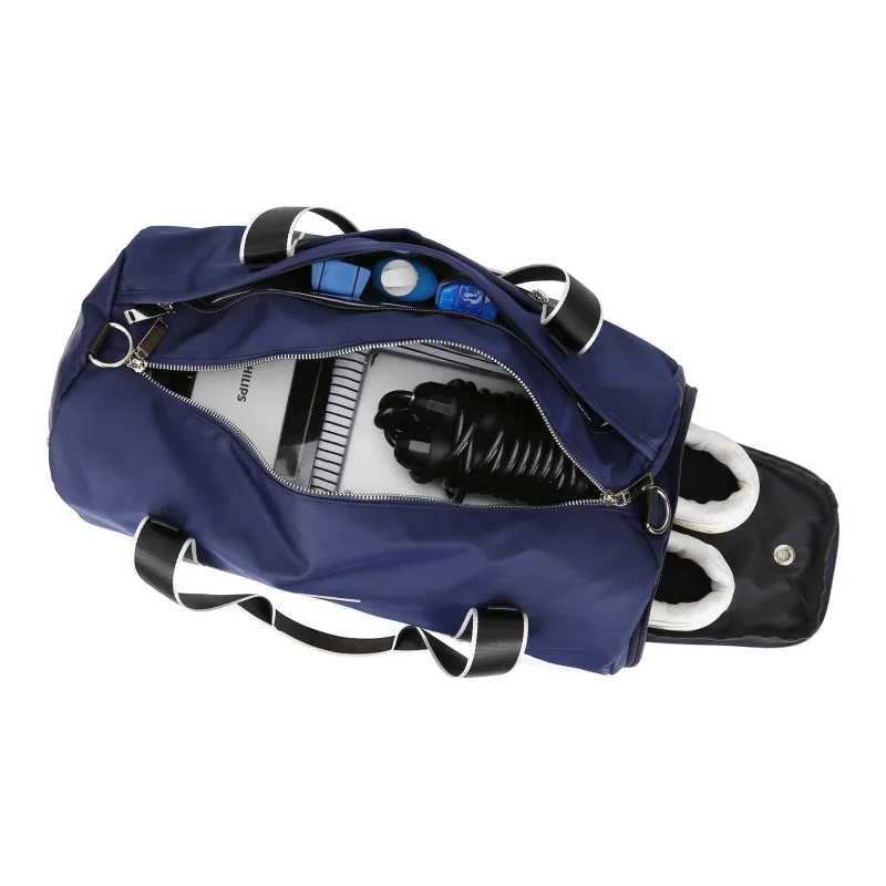 JEANSWEST Polyamide Body Bag Handbag Shoulder Bag Travel Bag Crossbody Bag Regular Unisex Royal Blue/Pink-3