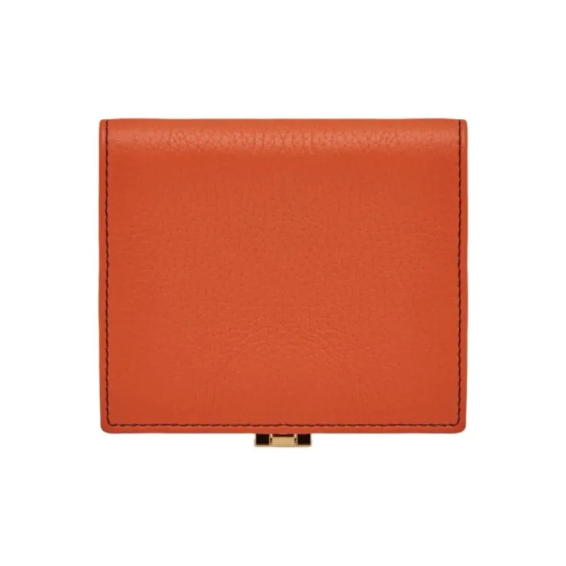 Strathberry Calfskin Wallet Women's Orange-2