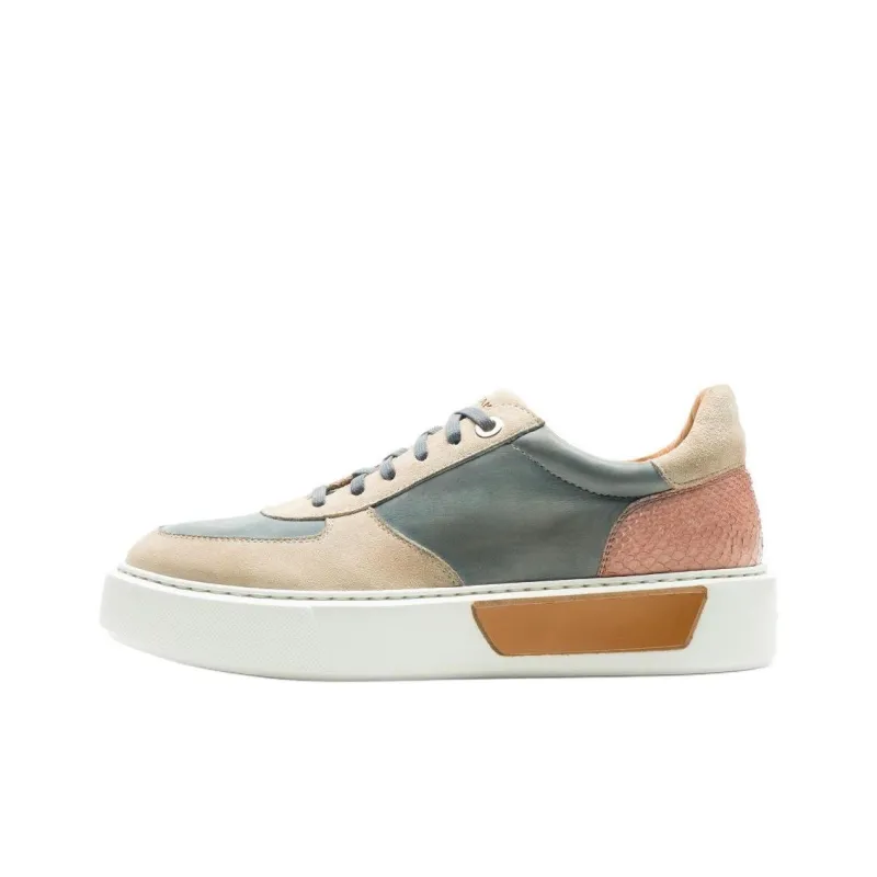 Magnanni Kaede Ii Low-Top Skateboard Shoes Women's Gray Blue-0