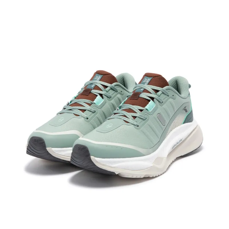361° Red Flame 4 Anti Slip Wear Resistant Low Top Casual Running Shoes Men's Green-2