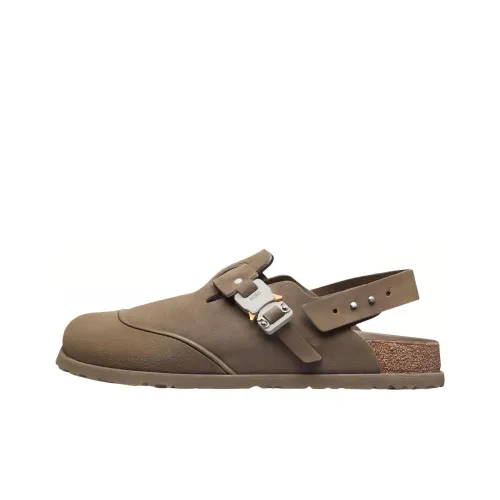 DIOR By Birkenstock Mule Tokio Khaki Nubuck Calfskin