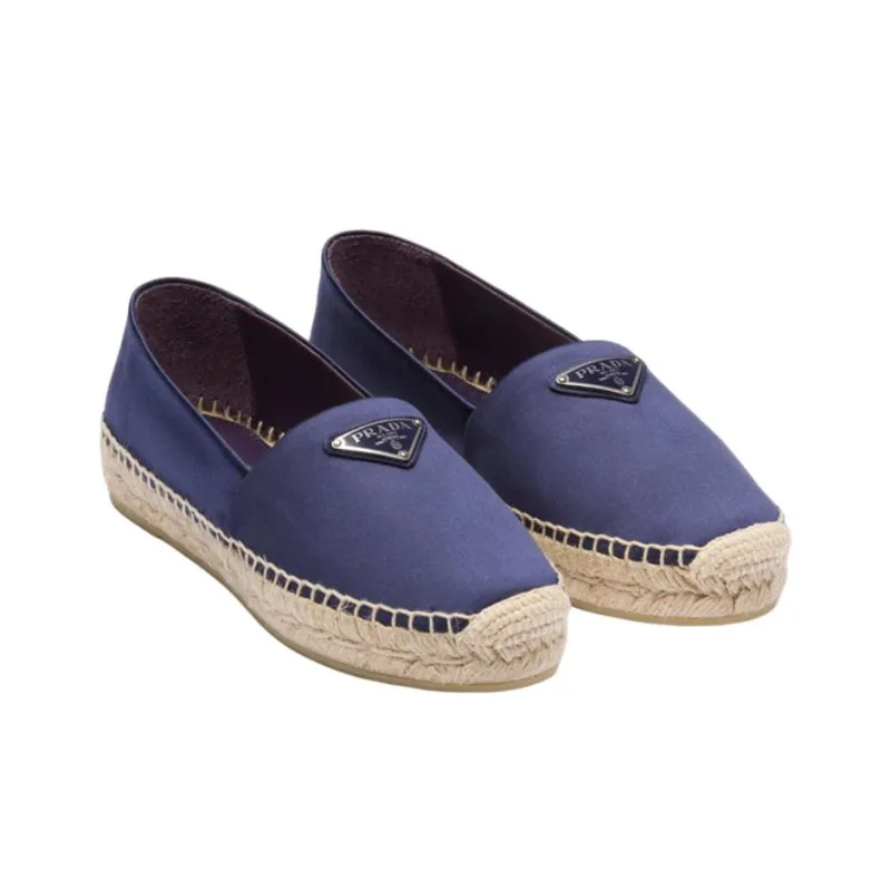 PRADA Hemp Sole Shoes Women's Purple-2