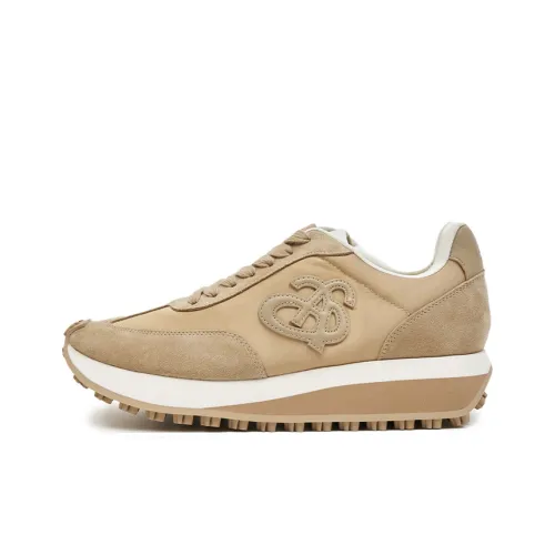 Ann Andelman Casual Shoes Women's Low-Top Khaki