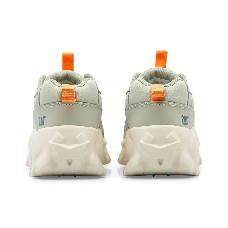 CAT Anti Slip Wear Resistant Chunky Sneakers Women's Gray-3