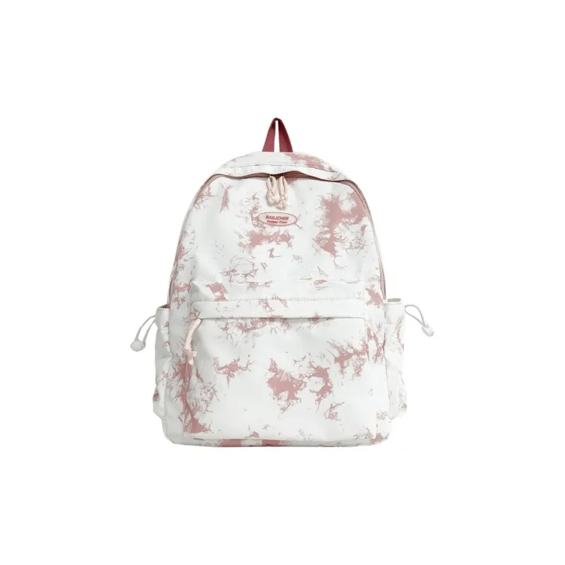 NX DOUGHNUT Nylon Backpack Unisex Black/Pink/Violet/Khaki/Sky Blue-1