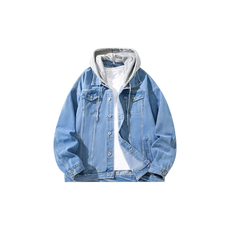 A.X.S.K Denim Jackets Unisex-4