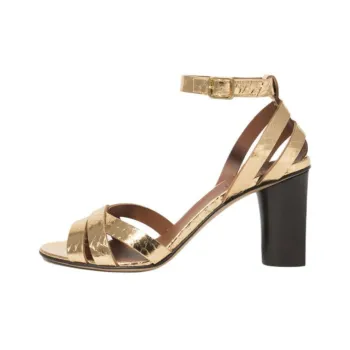 MICHEL VIVIEN Come Strap Sandals 7.5cm Women's Gold